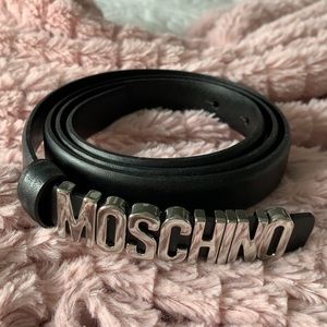 Moschino leather belt